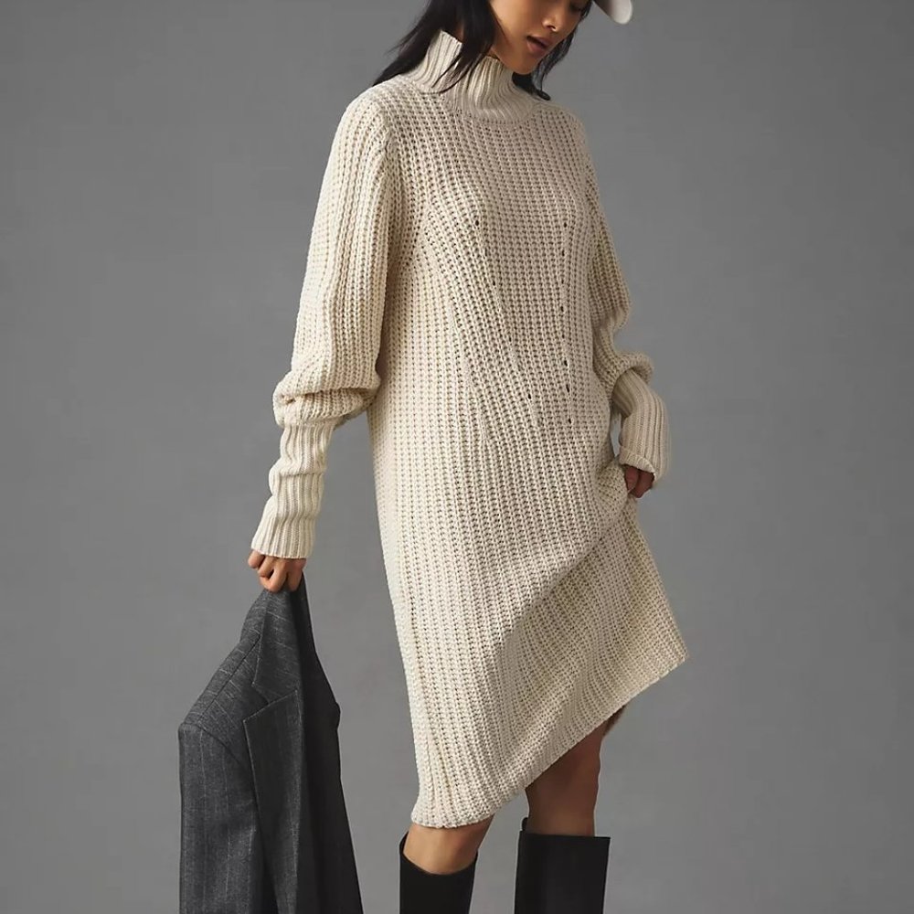 Anthropologie Moon River Sweater Dress - Picture 2 of 11